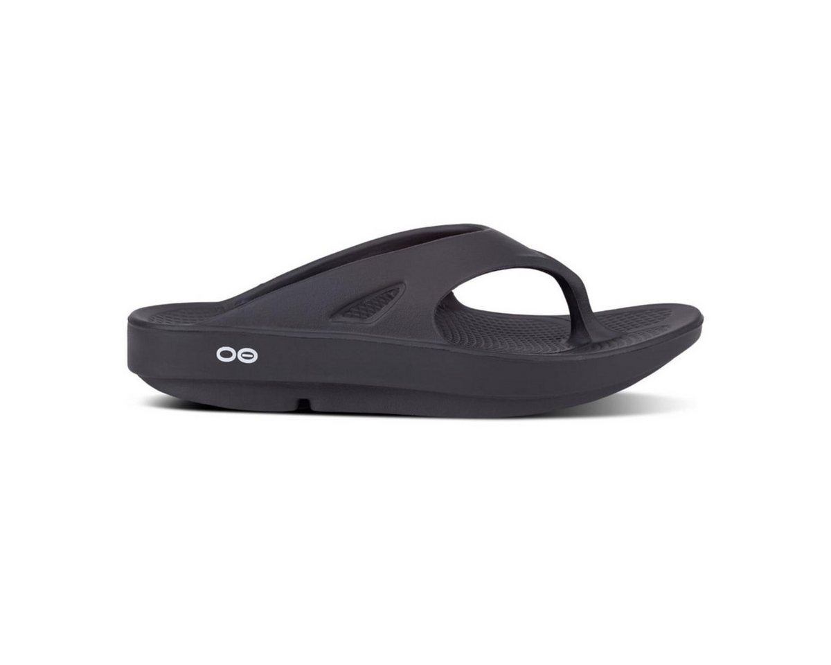 Oofos Zehensandale Ooriginal Recovery - schwarz - 1 Paar Badeschuh