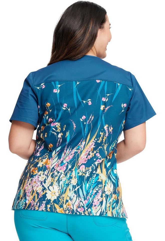Cherokee Funktionsbluse Bunt bedruckter Damen Kasack "Winnie pooh mit Ferkel" Kasack mit Motiv Bild 3