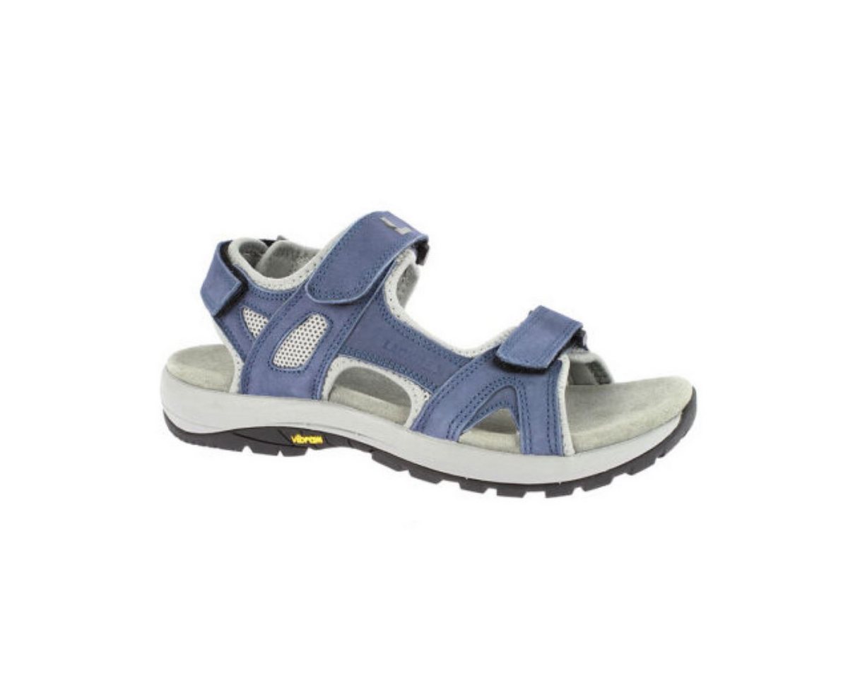 Lackner Sandale Expert Lady blau Outdoorsandale Klettverschluss