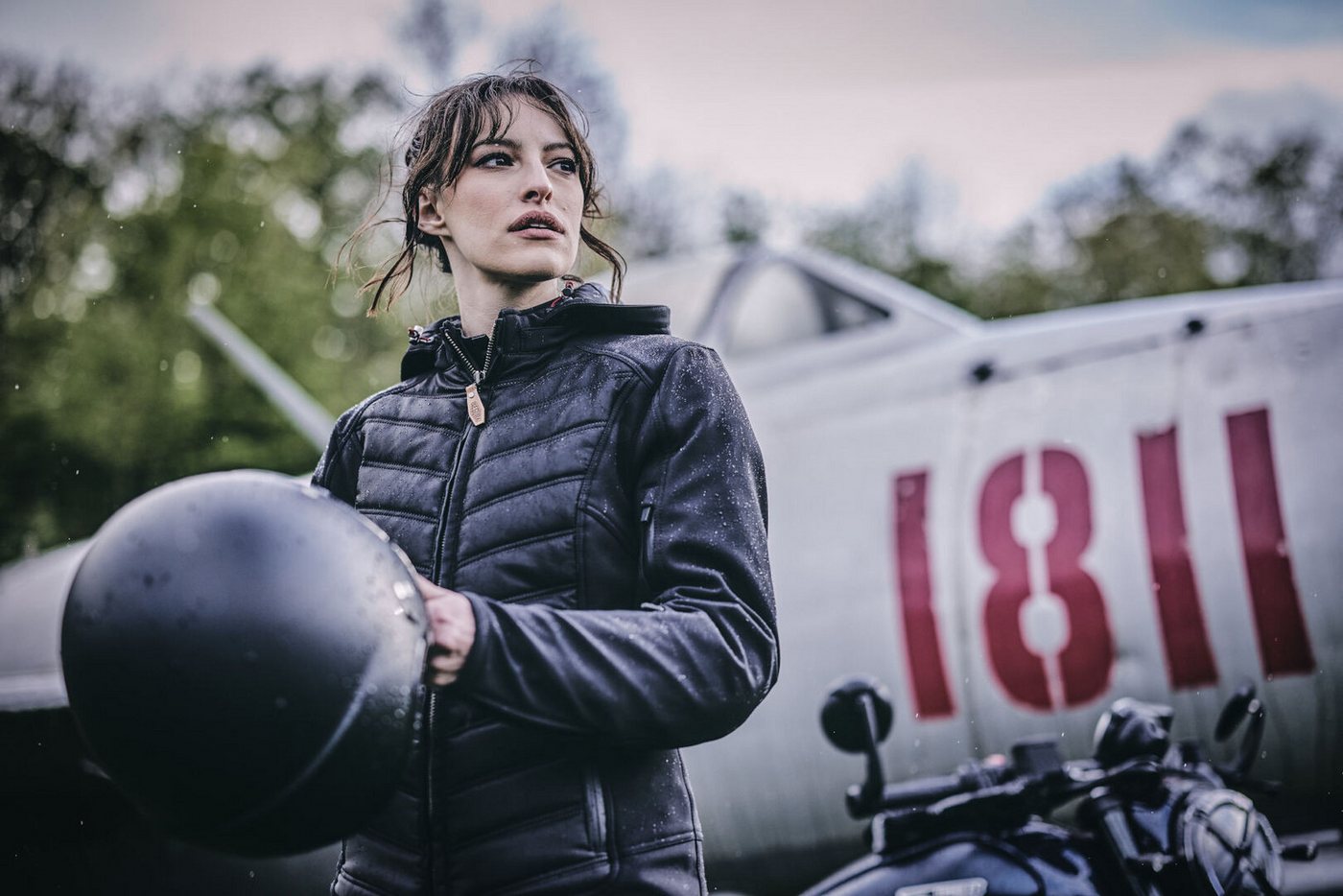 Segura Motorradjacke Natcho 2 Damen Motorrad Textiljacke herausnehmbares Innenfutter Bild 3