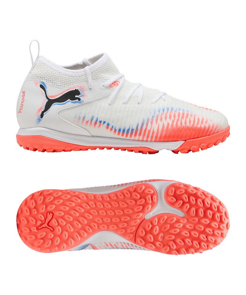PUMA PUMA FUTURE 8 Match Mid AG Untamed Kids Weiß Fußballschuh Bild 2