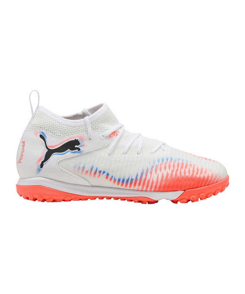 PUMA PUMA FUTURE 8 Match Mid AG Untamed Kids Weiß Fußballschuh Bild 3