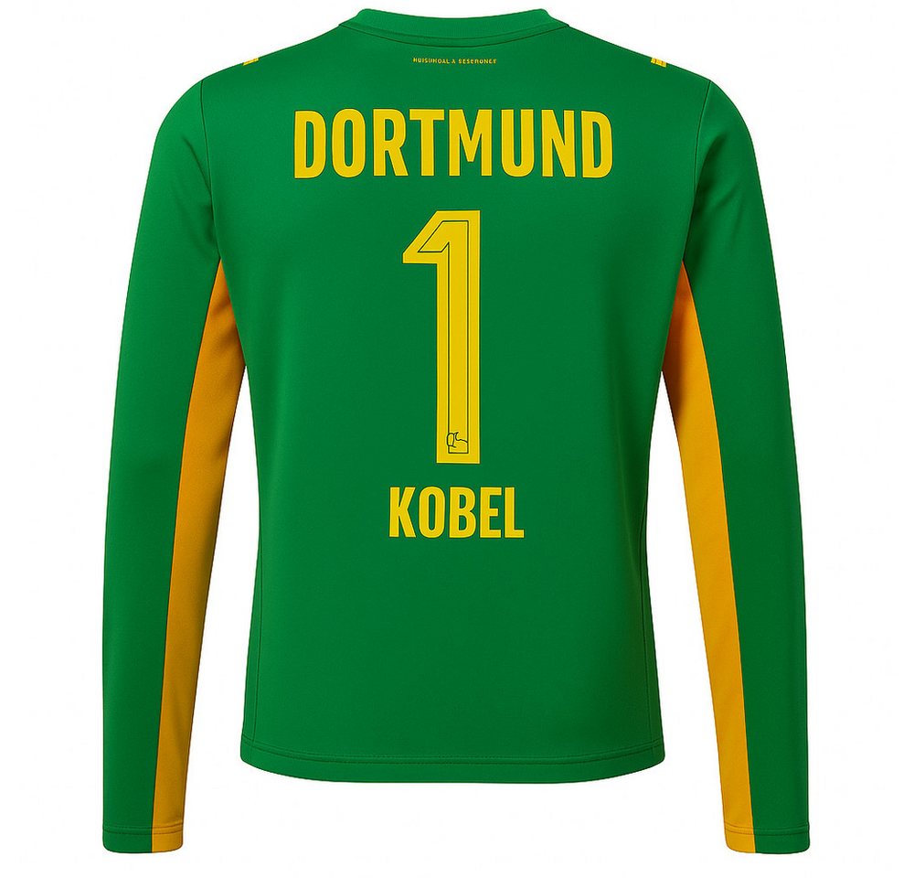 PUMA Fußballtrikot BVB Torwarttrikot mit Orginalbeflockung Kobel /1 Bild 2