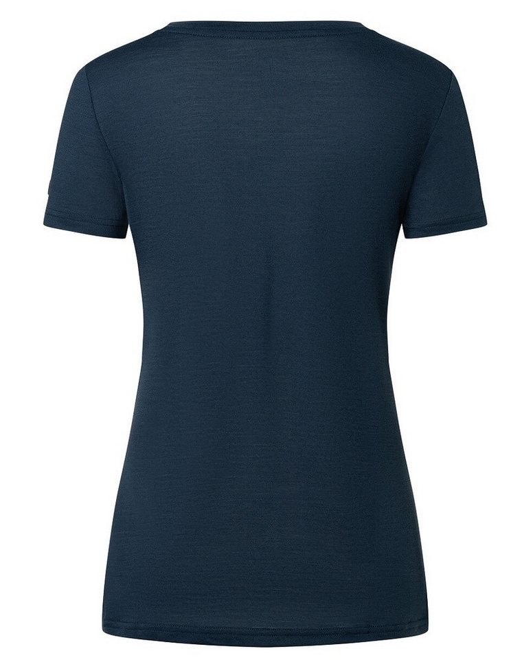 SUPER.NATURAL Trainingsshirt The Essential Tee Blueberry blau Damen Bild 2