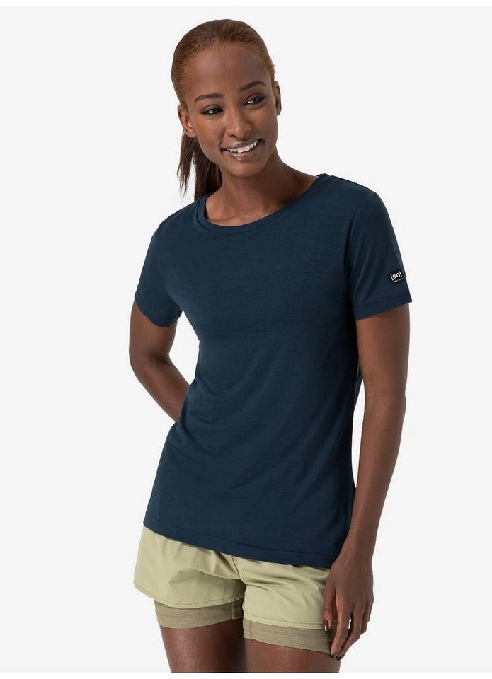 SUPER.NATURAL Trainingsshirt The Essential Tee Blueberry blau Damen Bild 3
