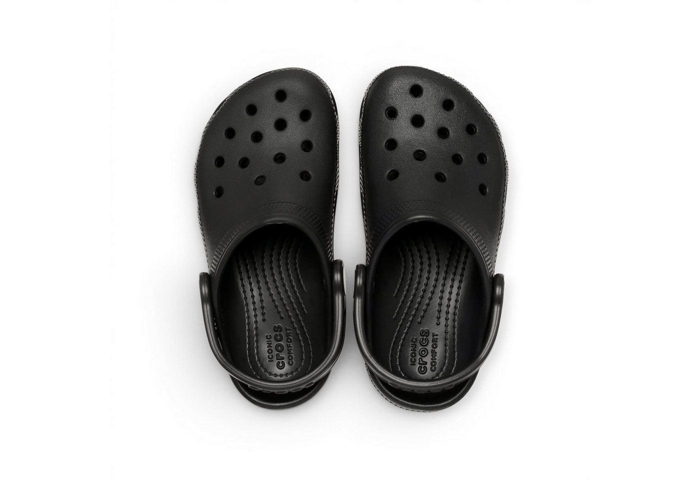 Crocs Sandale Classic Clog Toddler schwarz Kleinkinder - 1 Paar Badeschuh Bild 4