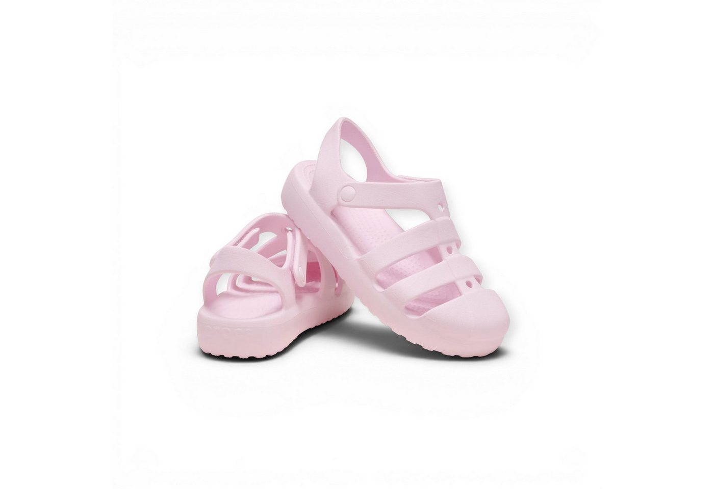 Crocs Sandale Classic Fisherman pink Kleinkinder Mädchen - 1 Paar Badeschuh Bild 3
