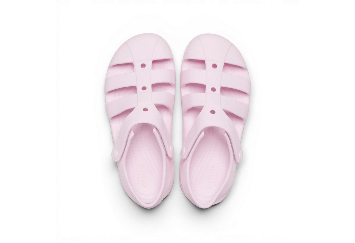 Crocs Sandale Classic Fisherman pink Kleinkinder Mädchen - 1 Paar Badeschuh Bild 5