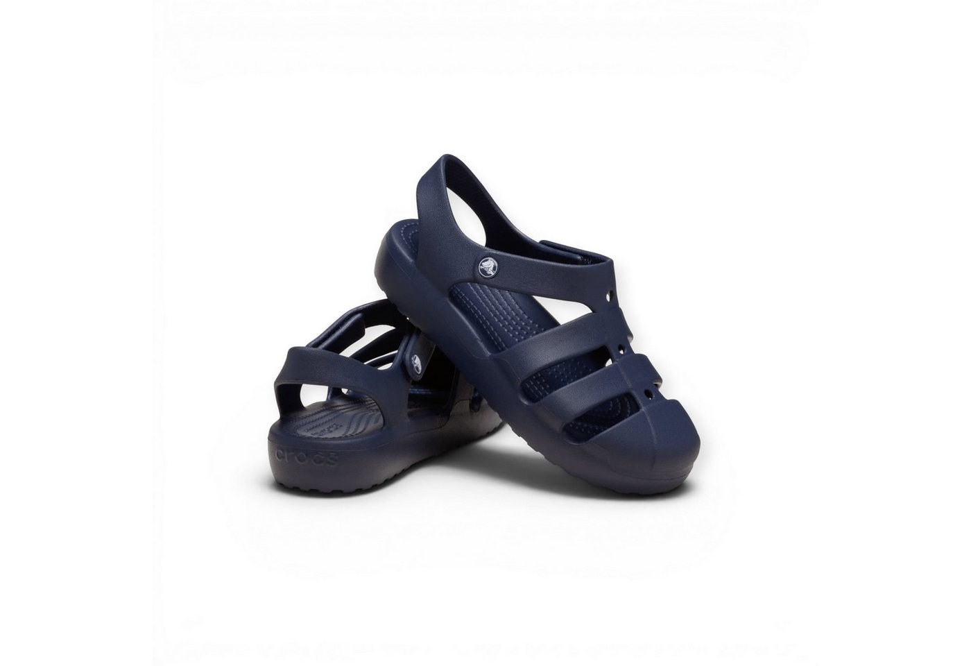 Crocs Sandale Classic Fisherman navyblau Kleinkinder - 1 Paar Badeschuh Bild 4