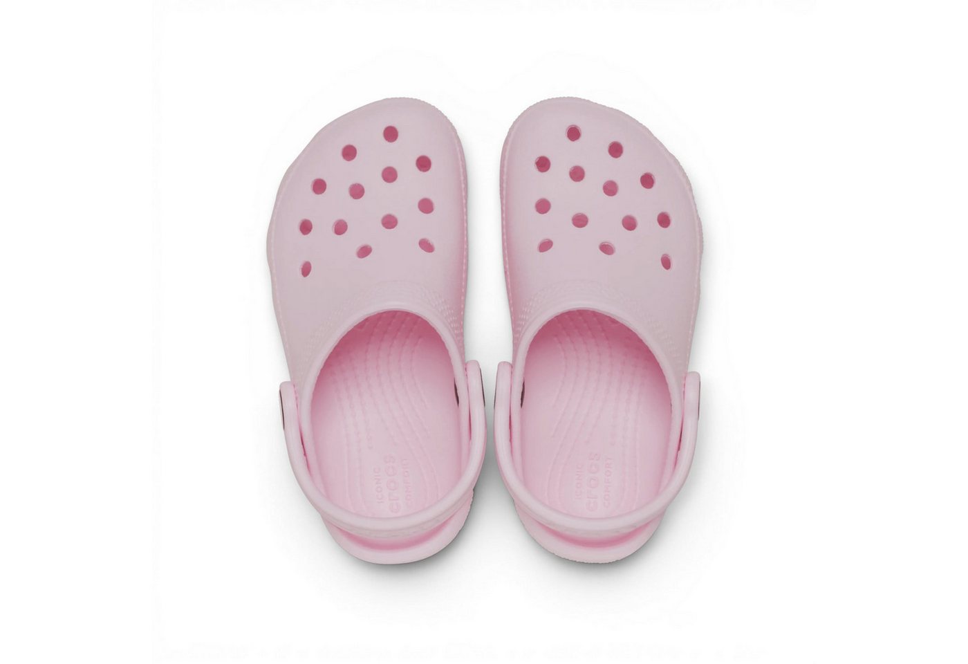 Crocs Sandale Classic Clog Toddler pink Kleinkinder Mädchen - 1 Paar Badeschuh