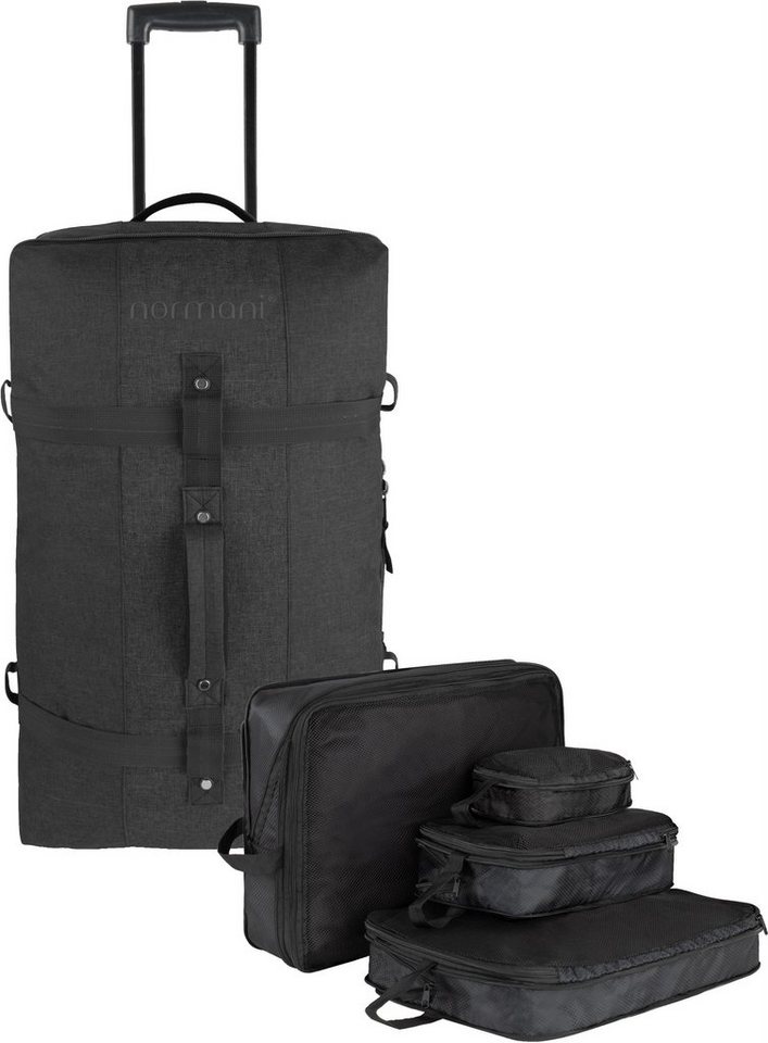 normani Reisetasche Reisetasche 125 L mit 4 Kleidertaschen Aurori 125, Große Reisetasche mit Rollen Bild 5