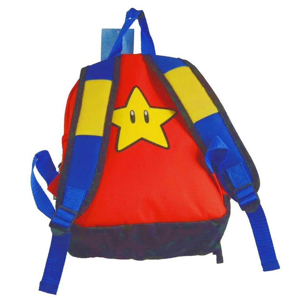 Super Mario Kinderrucksack Super Mario Kinder kleiner Rucksack für Kita, Schule Jungen + Mädchen