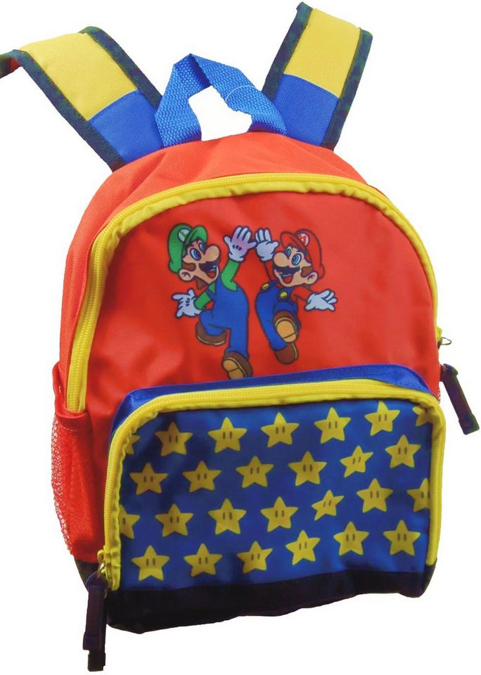 Super Mario Kinderrucksack Super Mario Kinder kleiner Rucksack für Kita, Schule Jungen + Mädchen Bild 3