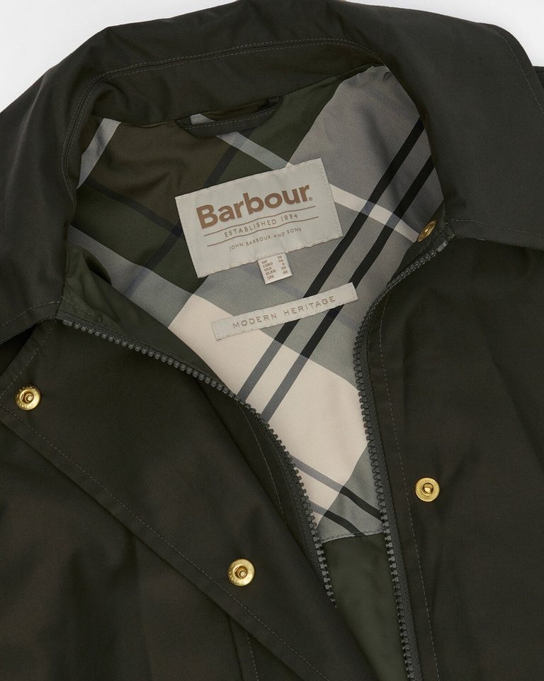 Barbour Funktionsmantel Kurzer Mantel Fia Showerproof Wasserabweisend Bild 3