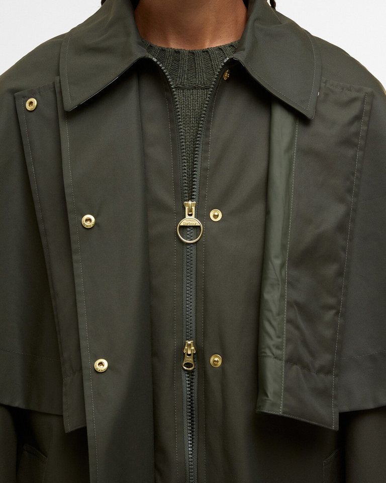 Barbour Funktionsmantel Kurzer Mantel Fia Showerproof Wasserabweisend Bild 4