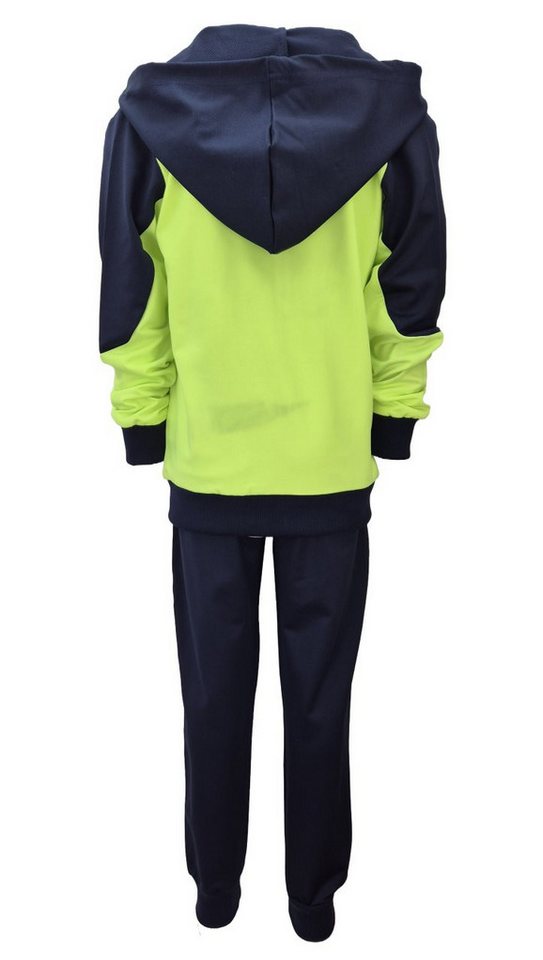 Fashion Boy Trainingsanzug Kinder Trainingsanzug 3-tlg. Freizeitanzug mit T-Shirt JF3496e (Set, Jacke, Hose + T-Shirt) Bild 5
