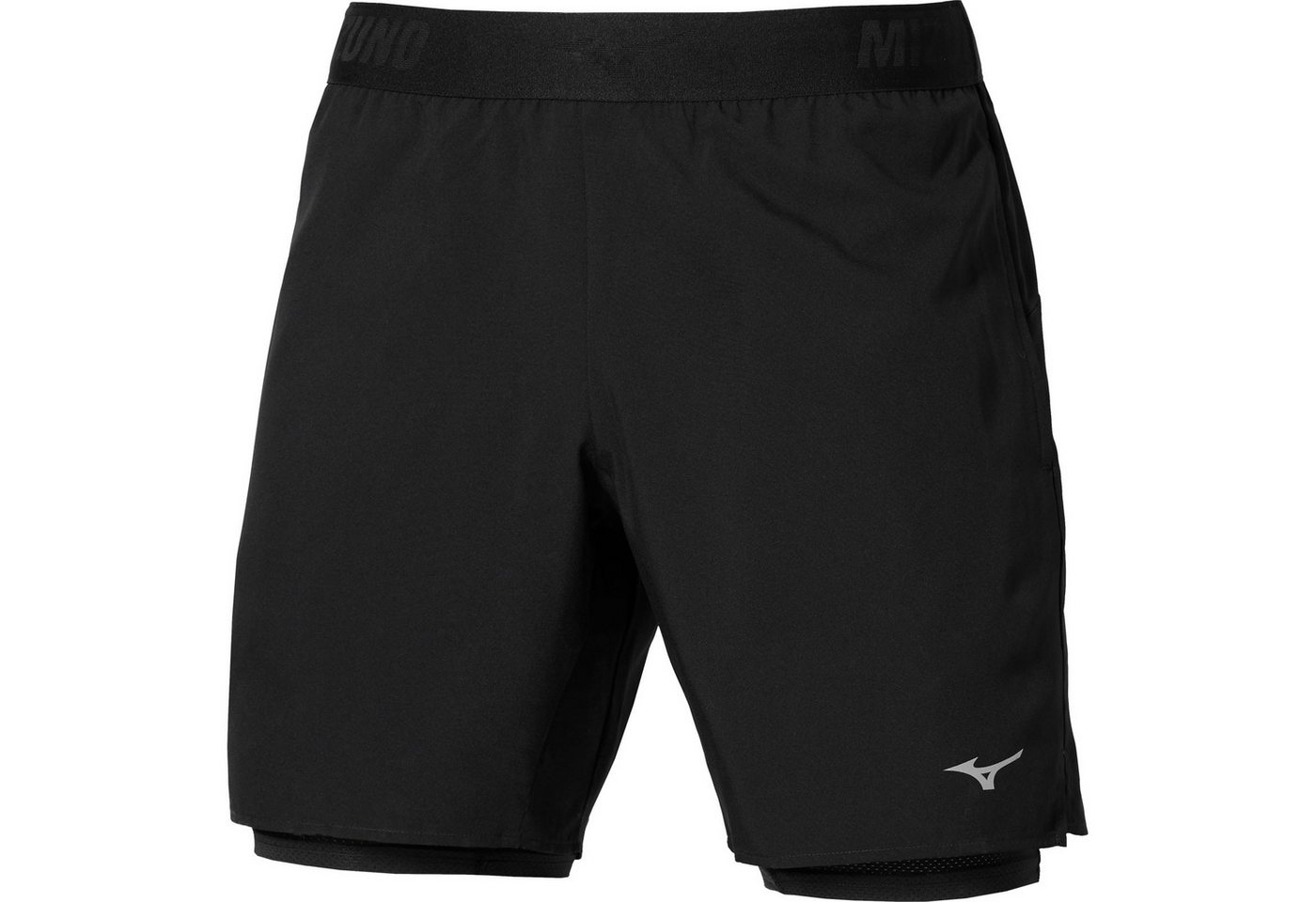 Mizuno 2-in-1-Shorts Core 5,5 2in1 Laufshorts Men J2GBD009-08 Top Preis/Leistungsverhältnis.