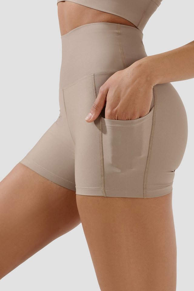 Superstacy Radlerhose Gina Kurze Leggings mit Tasche