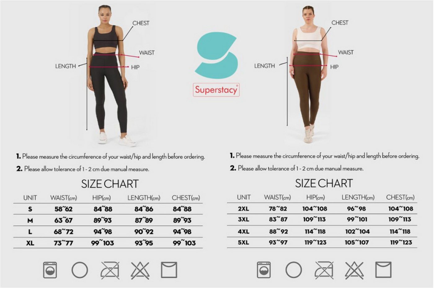 Superstacy Radlerhose Gina Kurze Leggings mit Tasche Bild 3
