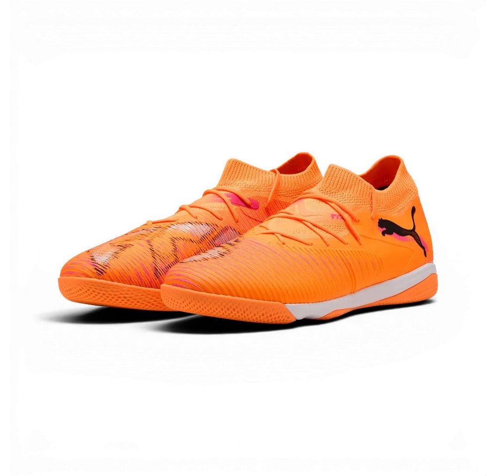 PUMA Future 8 Match IT (Indoor Training/Hallentraining) orangerot Herren Fußballschuh Bild 4