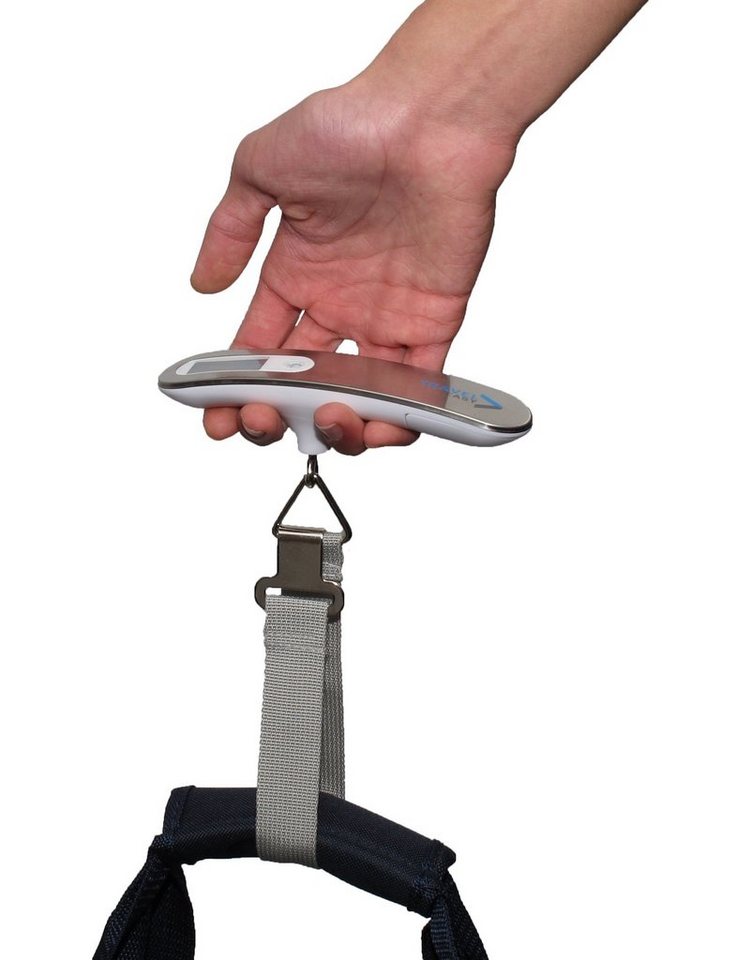 Rungassi Kofferwaage Digitale Gepäckwaage Kofferwaage Travel Easy bis 50 kg