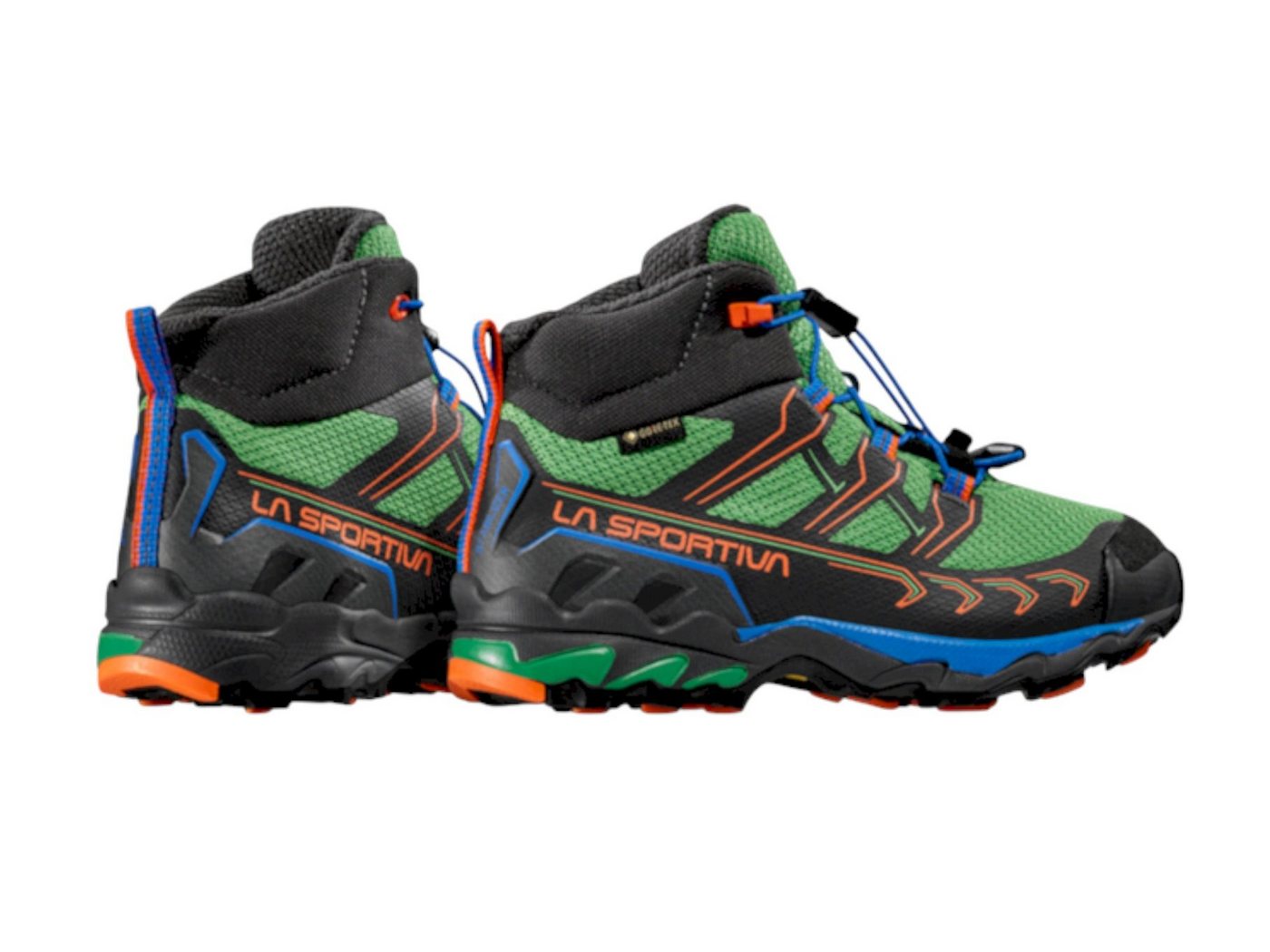 La Sportiva Wanderschuhe Ultra Raptor II Mid GTX (wasserdicht) grün/carbongrau Laufschuh
