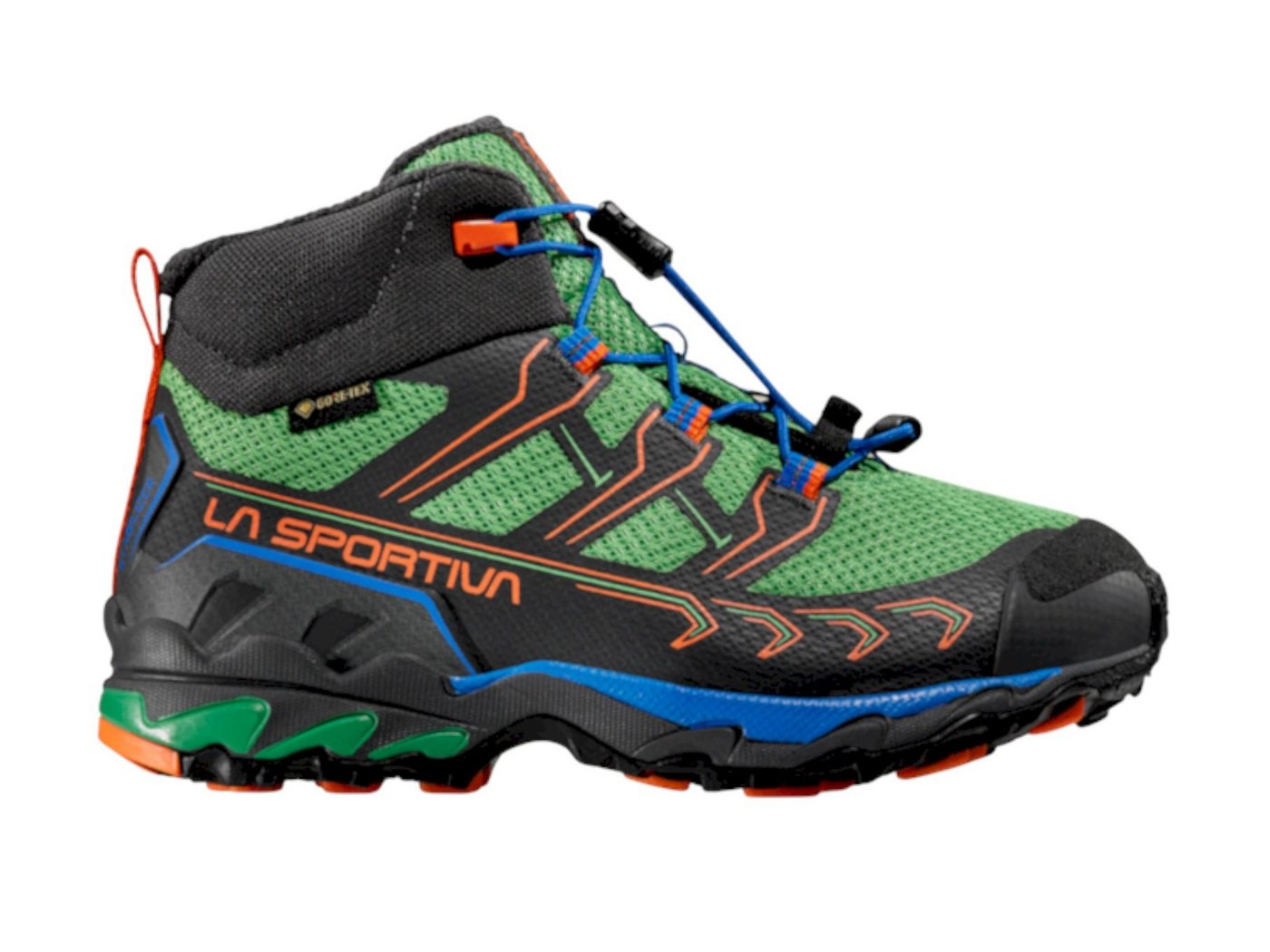 La Sportiva Wanderschuhe Ultra Raptor II Mid GTX (wasserdicht) grün/carbongrau Laufschuh Bild 4