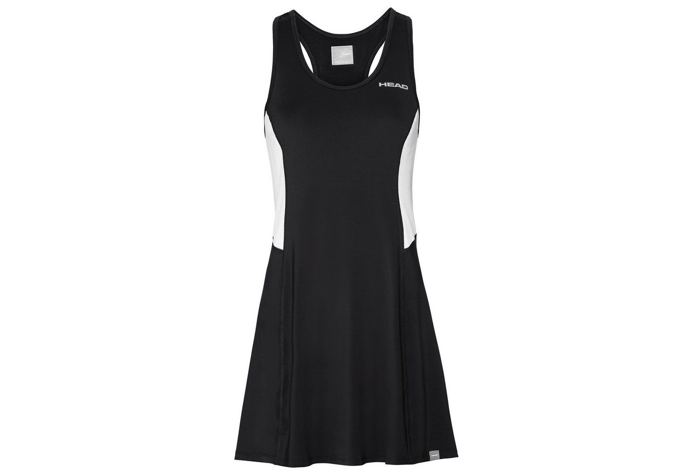 Head Tenniskleid Club mit integriertem BH schwarz Damen Bild 2