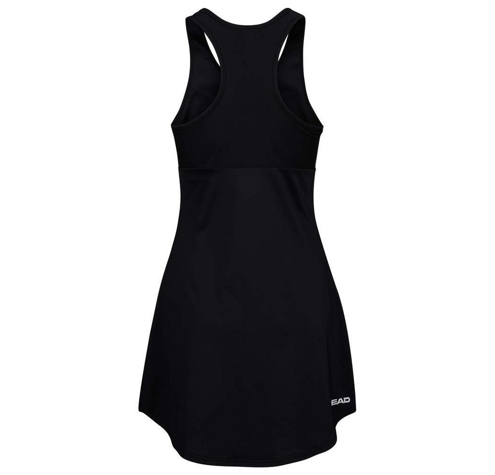 Head Tenniskleid Diana mit integriertem BH und separater Innenhose schwarz Damen