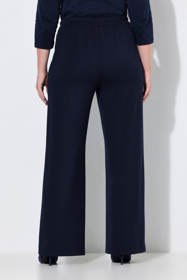 Ulla Popken Funktionshose Hose weites gerades Bein Komfortbund Stretch Bild 3