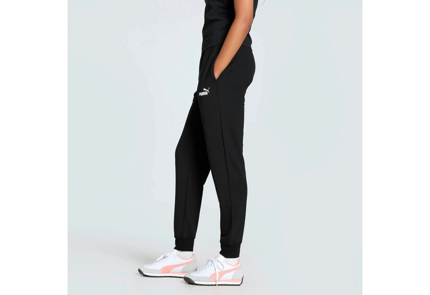PUMA Trainingshose Puma Damen Jogginghose ESS Small No. 1 Logo Light 682460 Bild 2
