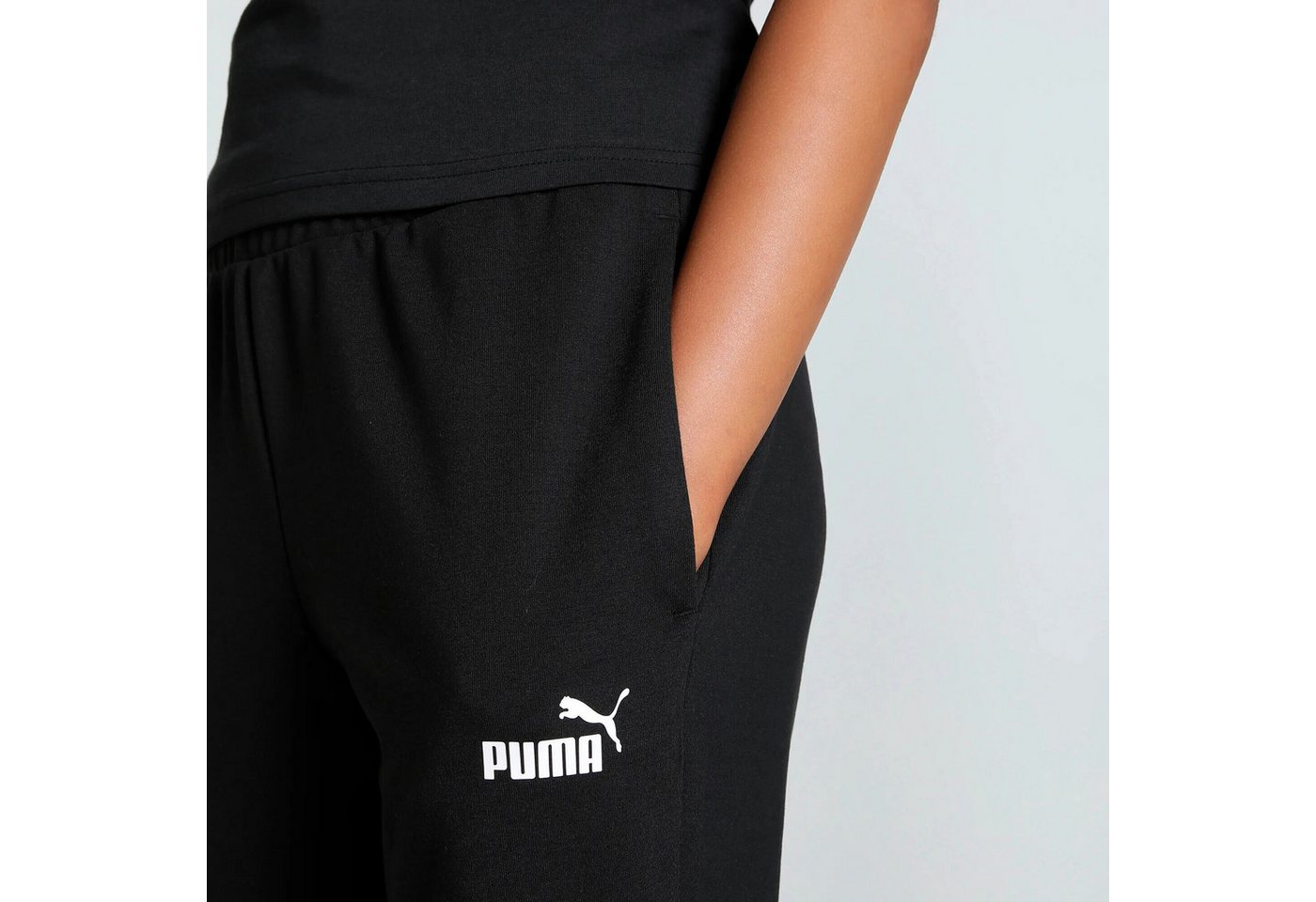 PUMA Trainingshose Puma Damen Jogginghose ESS Small No. 1 Logo Light 682460 Bild 4