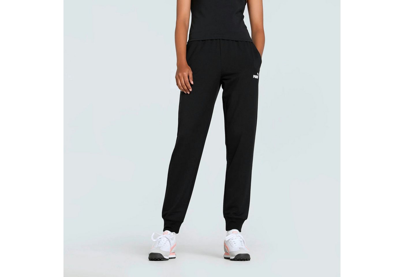 PUMA Trainingshose Puma Damen Jogginghose ESS Small No. 1 Logo Light 682460 Bild 5