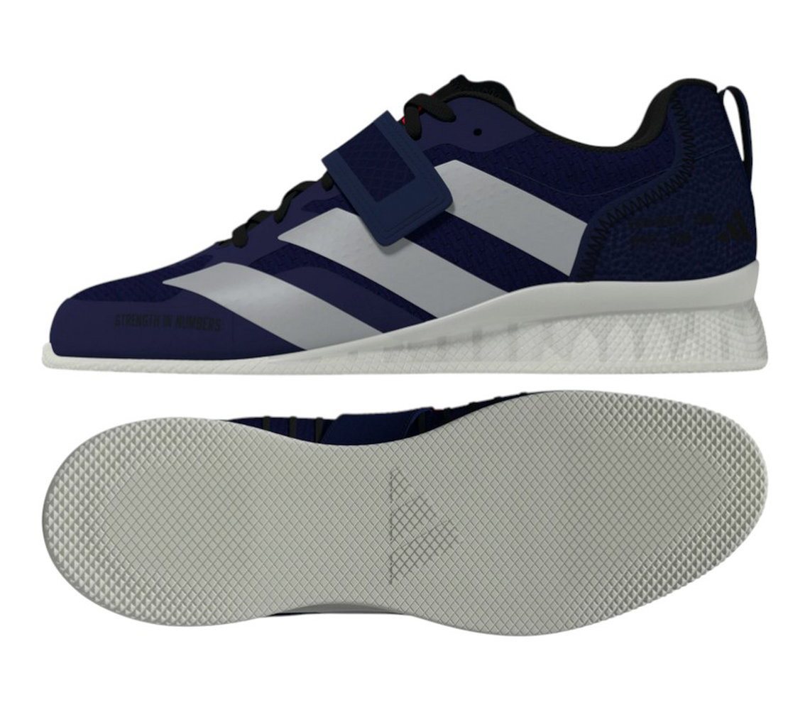adidas Performance Adipower Weightlifting III (Gewichtheberschuh) dunkelblau/silber Fitnessschuh Bild 2