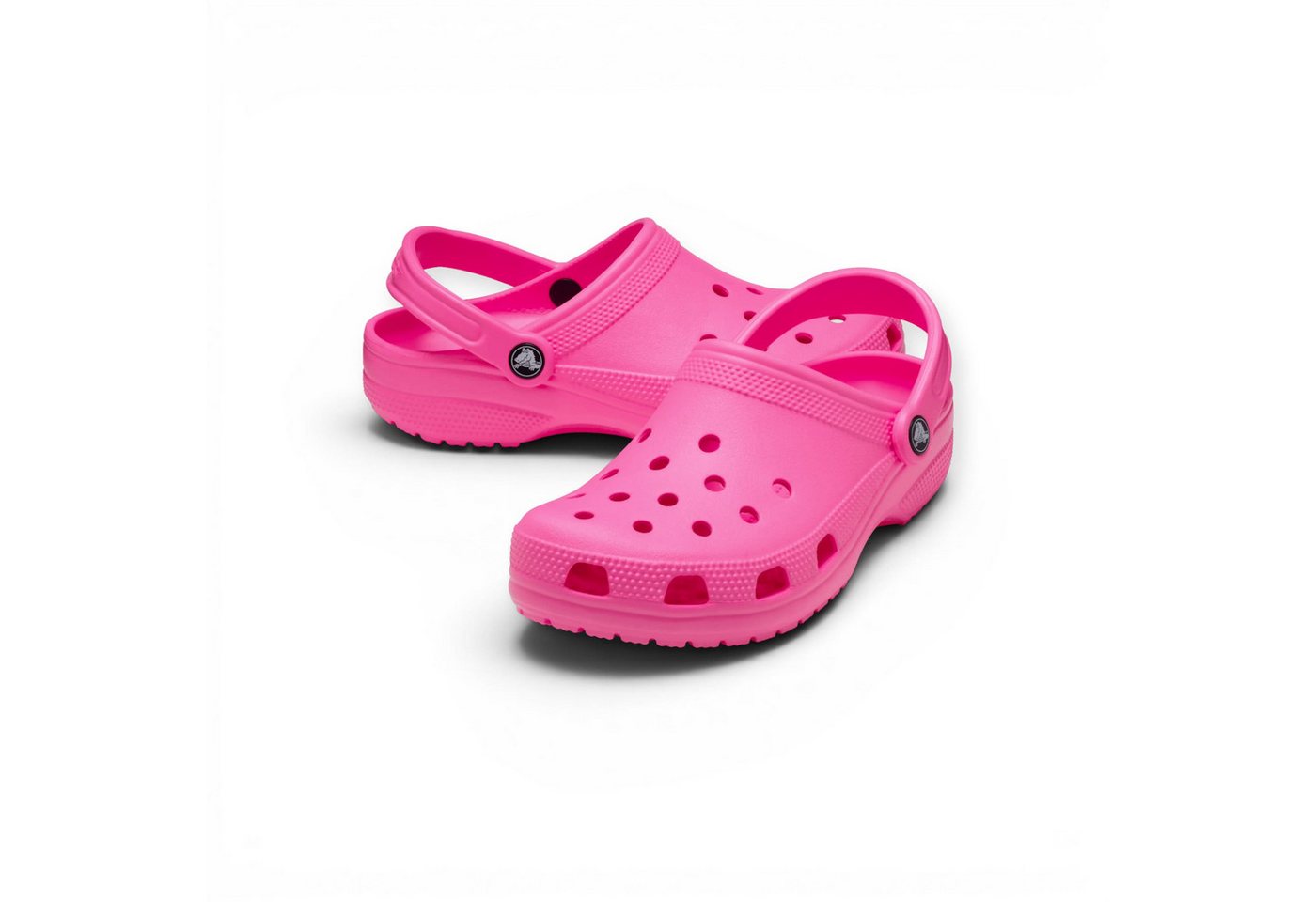 Crocs Sandale Classic Clog pink punch Damen Badeschuh Bild 5