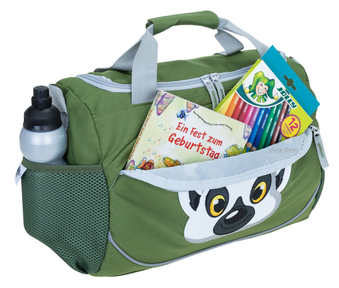ELEPHANT Sporttasche Kids Kindersporttasche klein 38 cm Tiere, Kinder Tasche Turntasche Tiere Bild 3