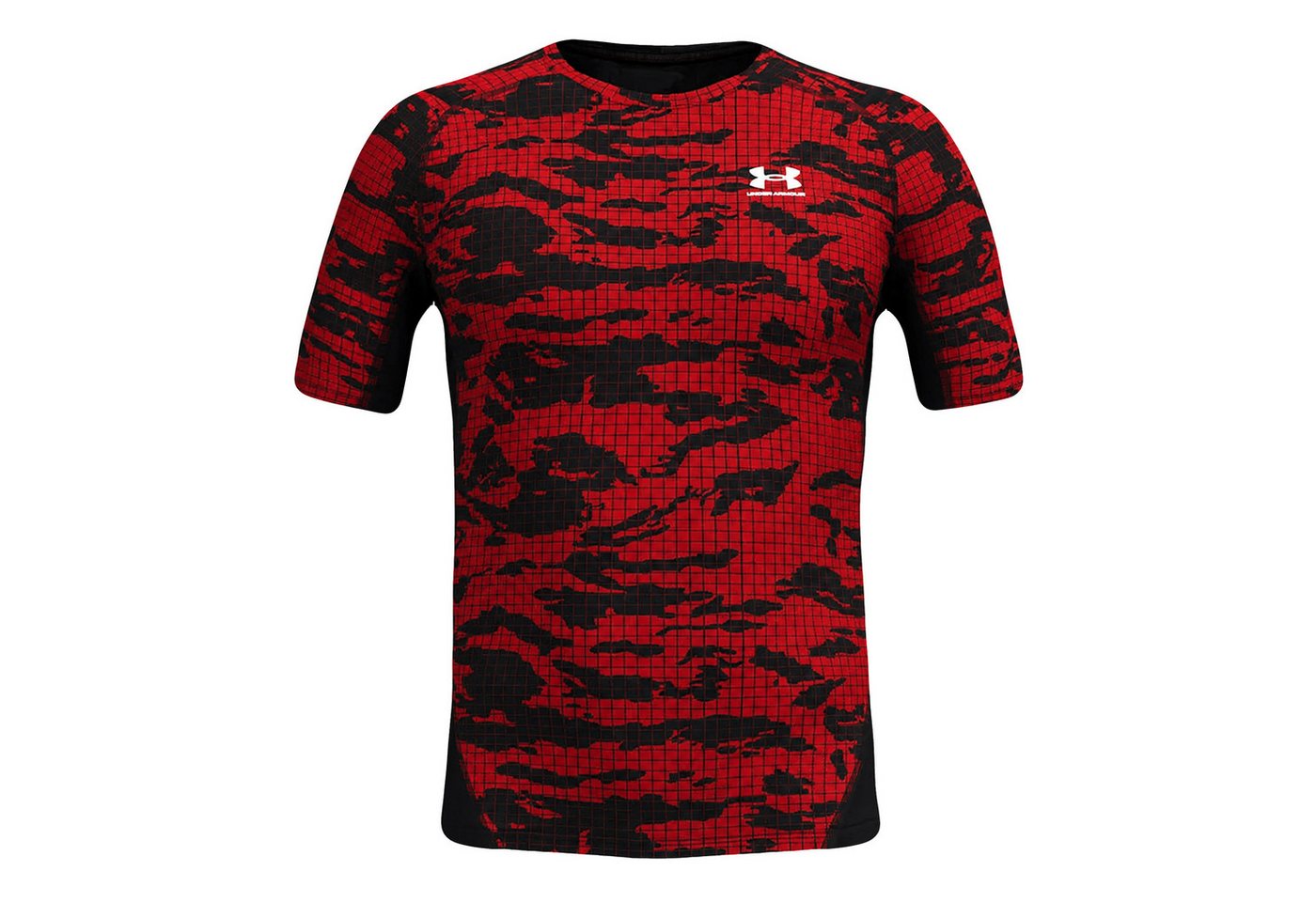 Under Armour® Kompressionsshirt HeatGear® Printed Shirt mit Mesh-Einsätzen Bild 3