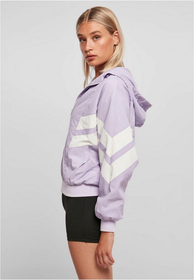 URBAN CLASSICS Trainingsshirt Ladies Crinkle Batwing Jacket Trainingsjacke