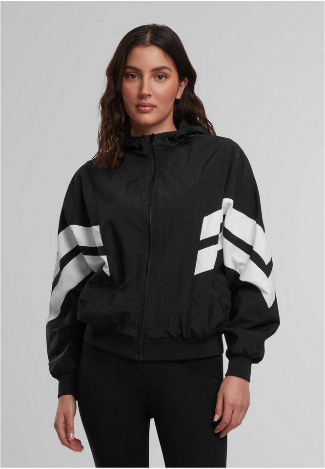URBAN CLASSICS Trainingsshirt Ladies Crinkle Batwing Jacket Trainingsjacke Bild 4
