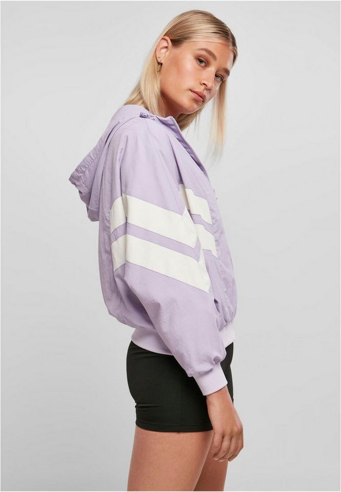 URBAN CLASSICS Trainingsshirt Ladies Crinkle Batwing Jacket Trainingsjacke Bild 5