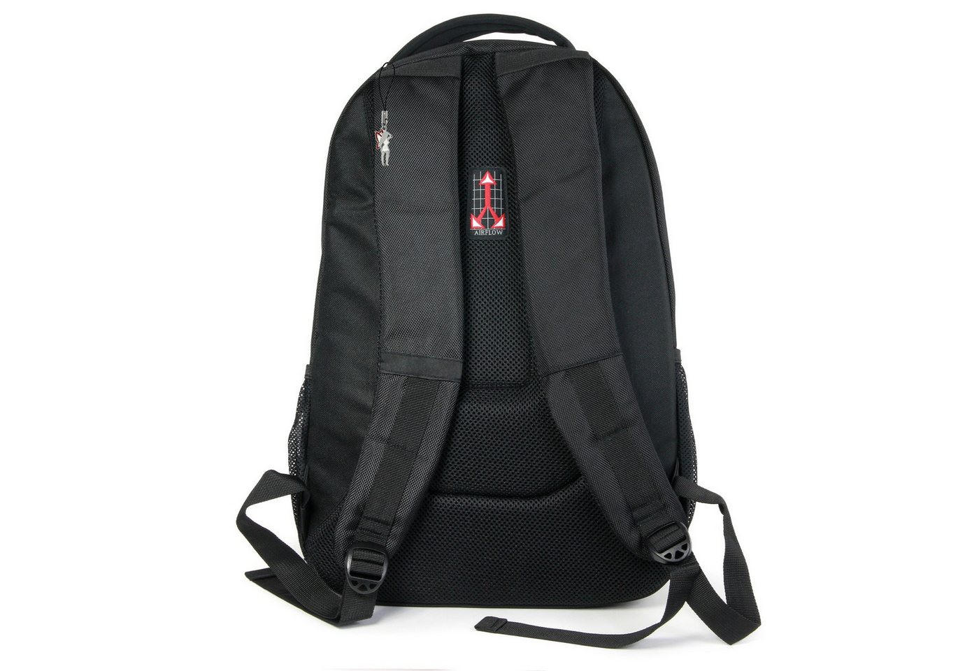 Travel N Meet Reisetasche Travel N Meet Laptop Rucksack 15 Zoll (Businessrucksack), Herren Business-, Freizeitrucksack Polyester, schwarz ca. 48cm hoch Bild 5