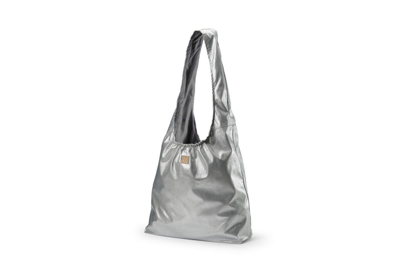 Elodie Wickeltasche Wickeltasche Stroller Shopper - Silver Sheen