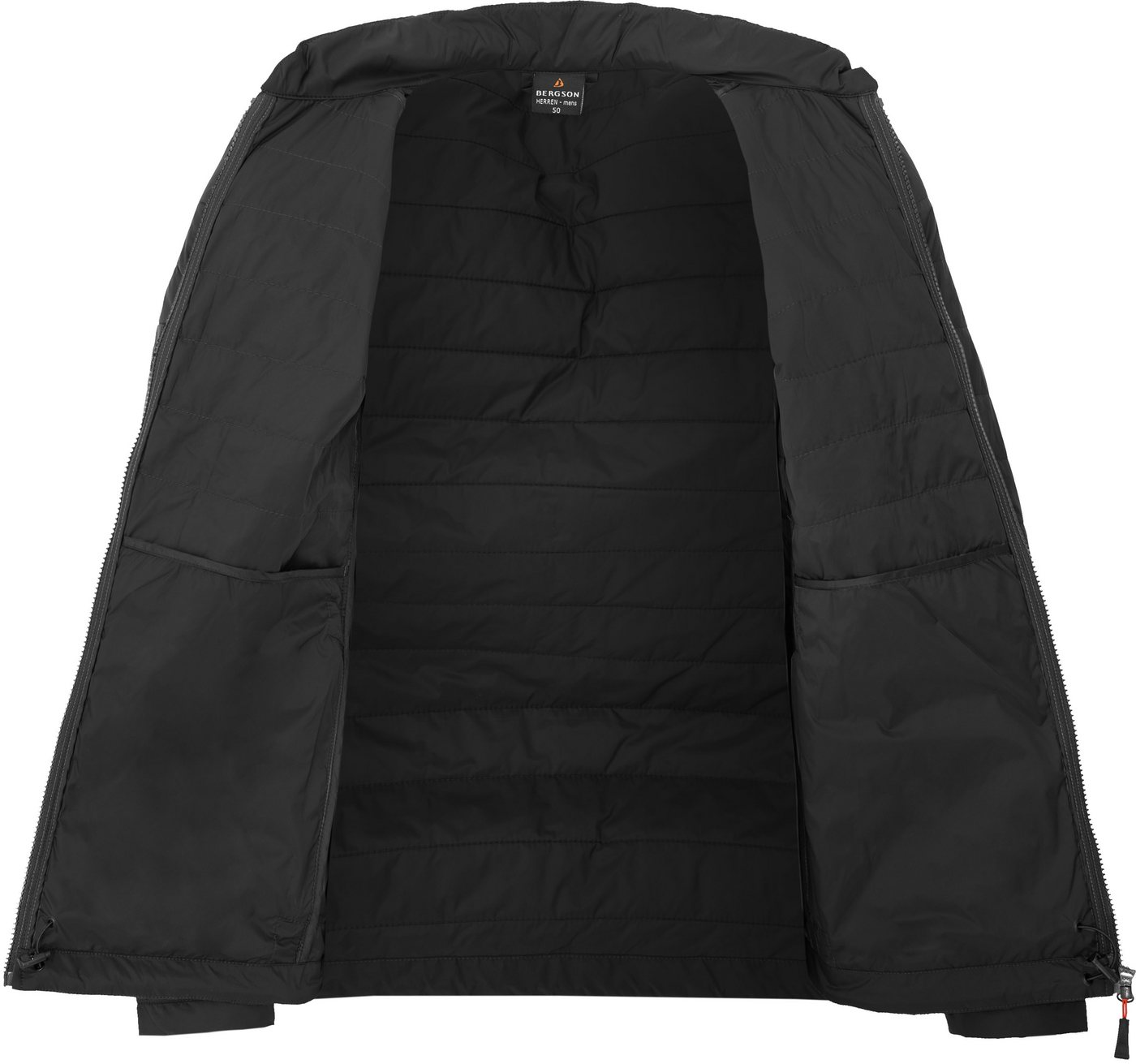 Bergson Outdoorjacke ASKIM Herren Steppjacke, leicht wattiert, wasserabweisend, Normalgrößen, sc