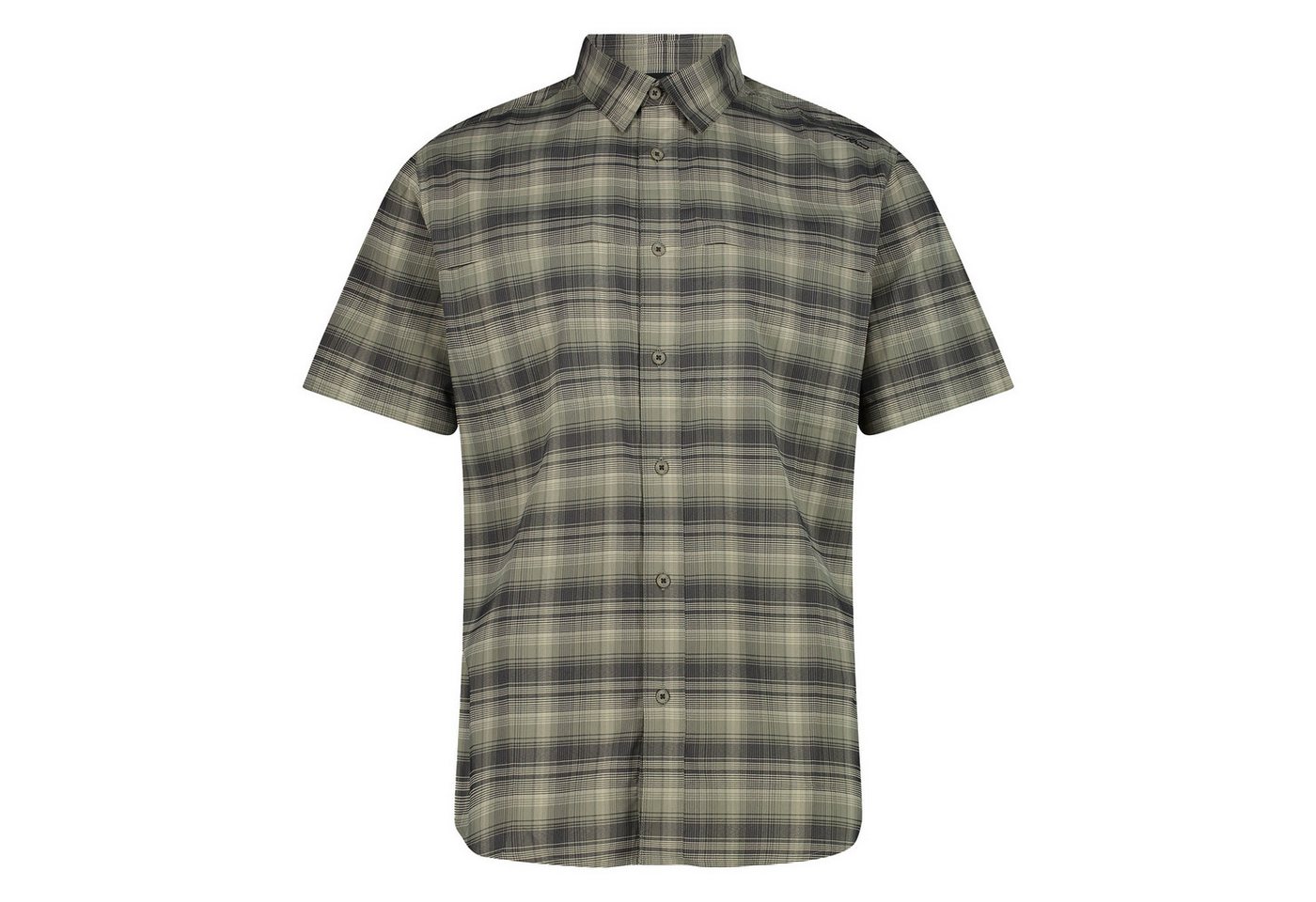 CMP Outdoorhemd Man Shirt mit eingesticktem Logo auf der Schulter