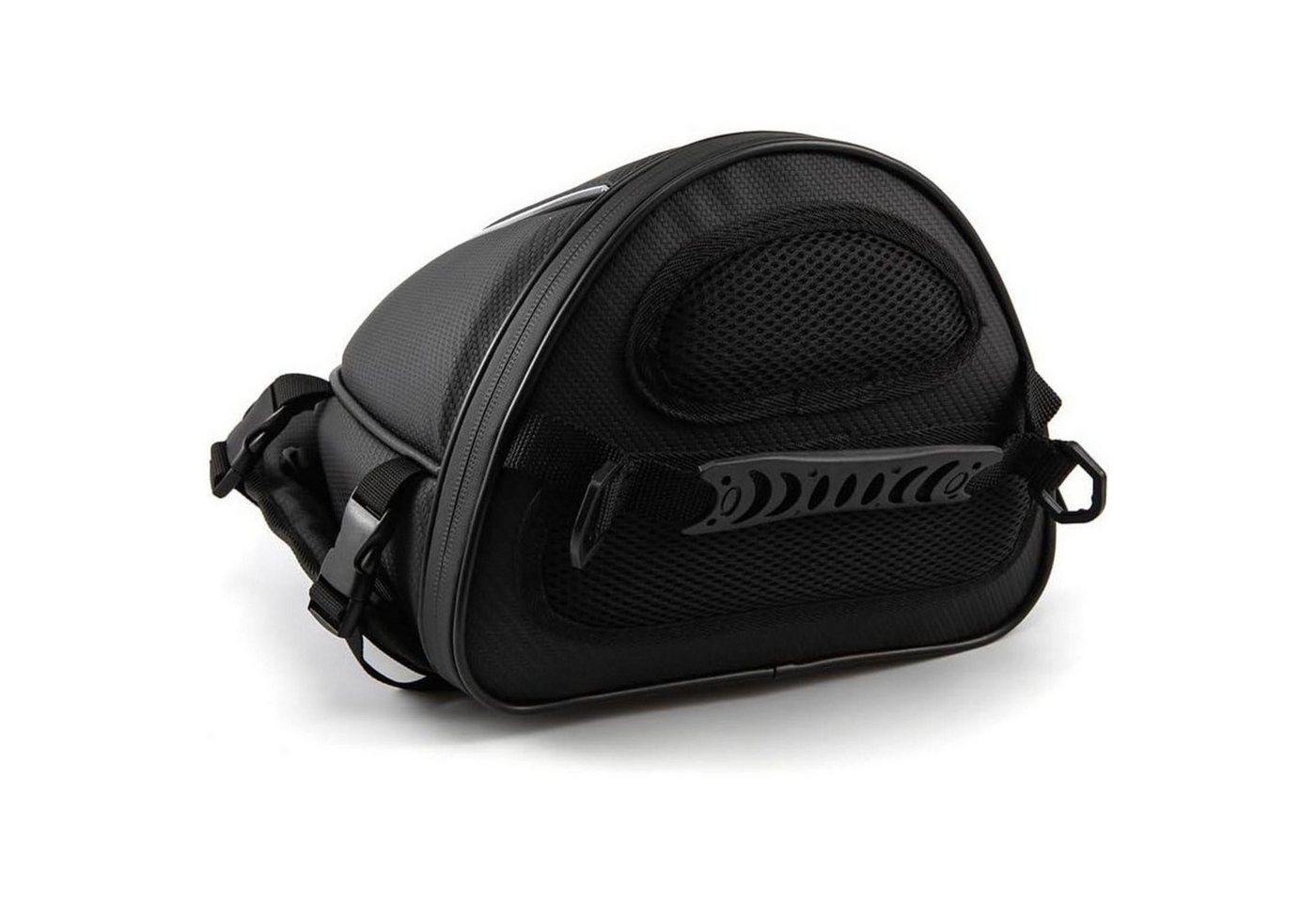 LuxusKollektion Satteltasche Motorrad Hecktasche Satteltasche Tankrucksack Kohlefaser Schwarz Bild 3