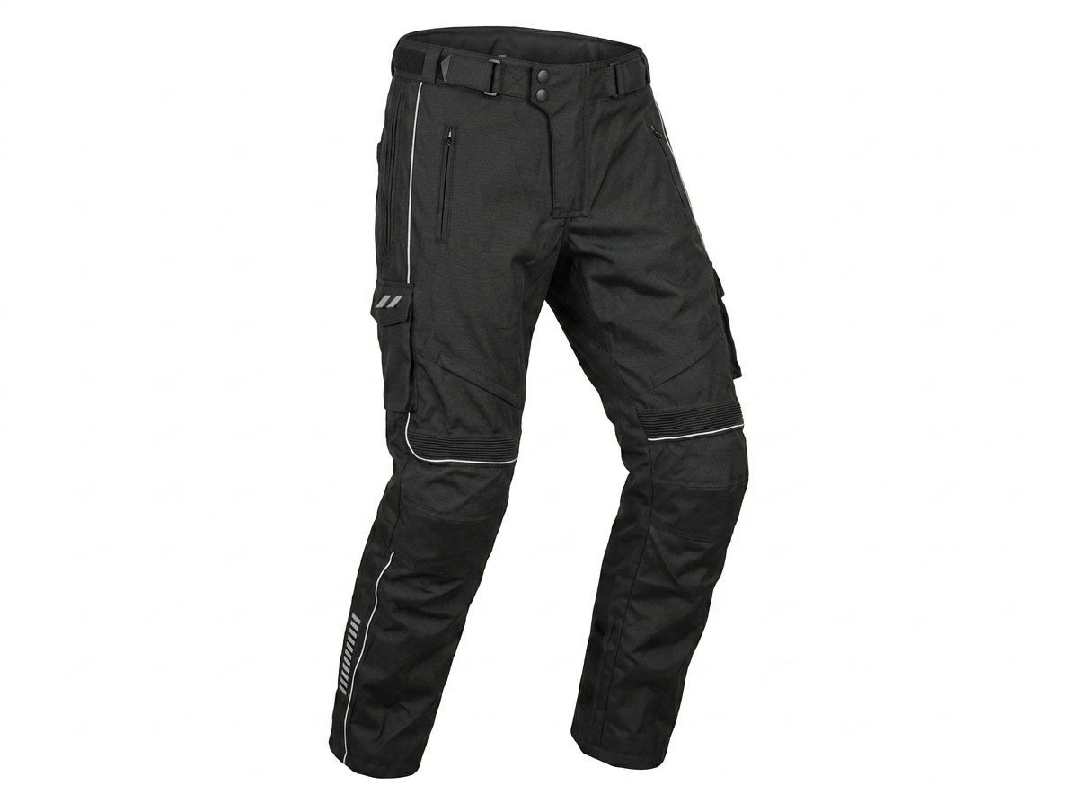 Alpha Speeds Motorradhose Racing Lang PRO (2026) – All-Saison inklusive Protektoren Wasserdicht, trennbares Thermofutter, Air-Vents & Knie-Ergonomie