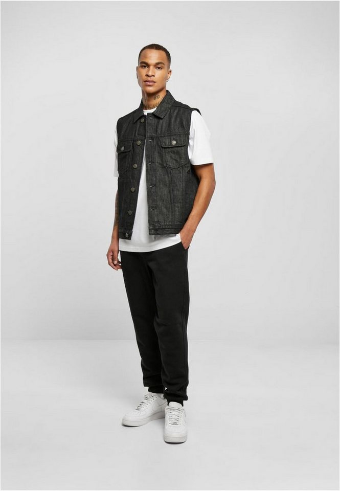 URBAN CLASSICS Funktionsweste Denim Vest ärmellosen Jeansweste Bild 5