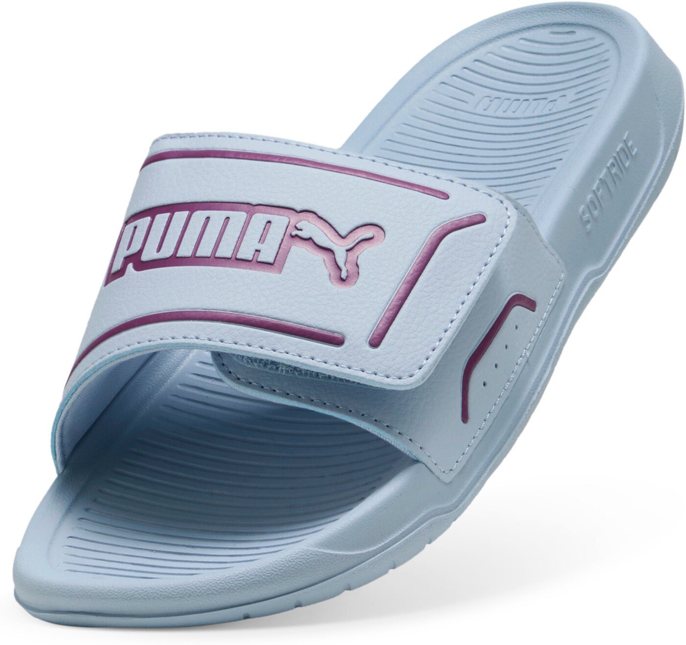 PUMA Royalcat Comfort 2 Snow Mountain Blue-Plum Wine Outdoorsandale Bild 5