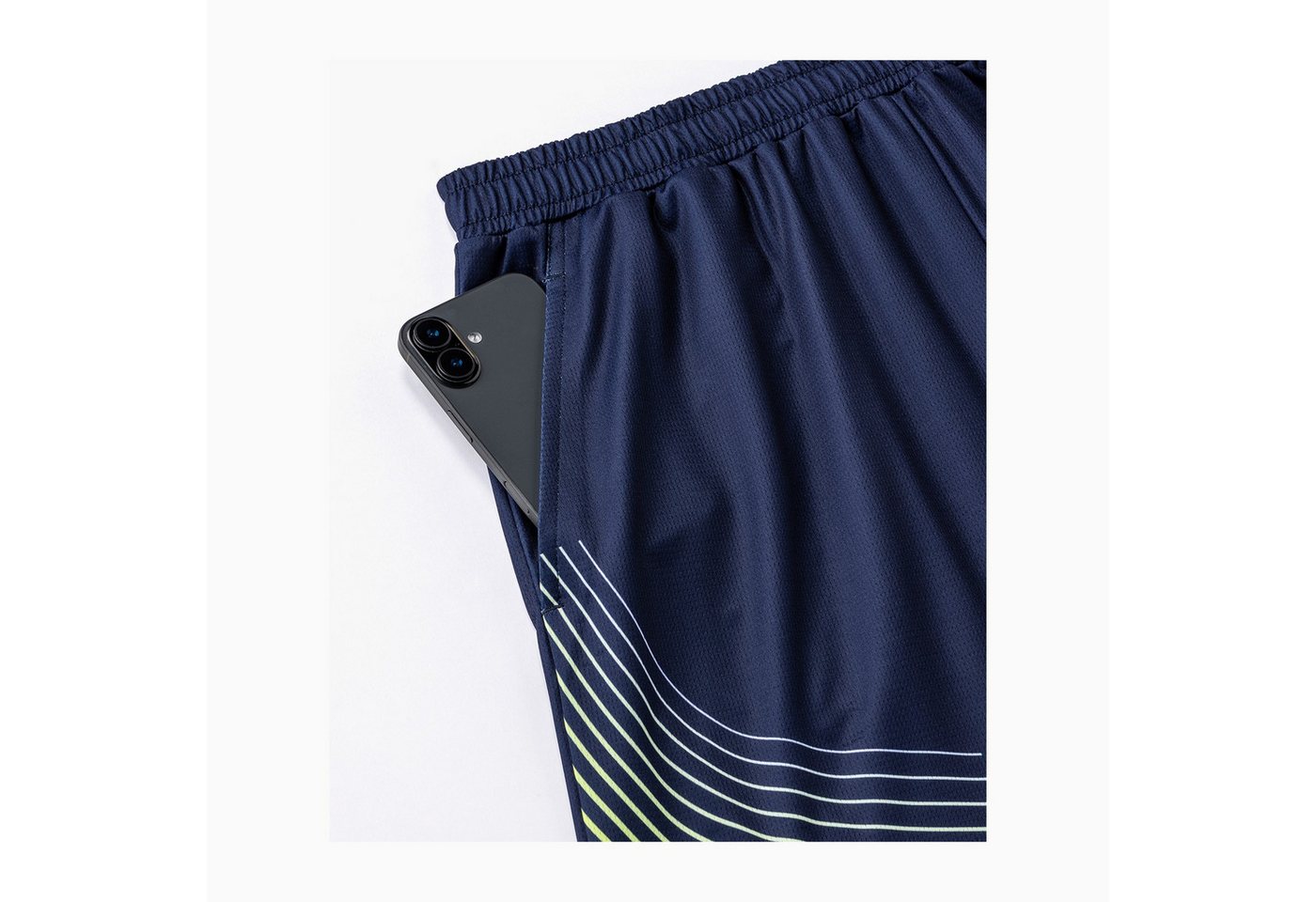 Yonex Sporthose Knit Short Practice 15247 kurz 2026 navyblau Herren Bild 4