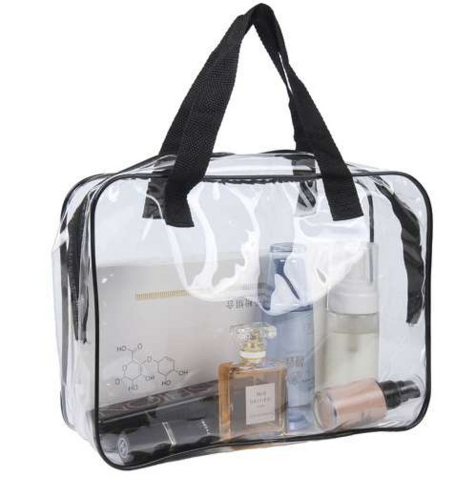 soulima Kosmetiktasche Reisetasche 3-in-1 Kosmetiktasche (Spar-Set, 3-tlg., Universal), drei Kosmetiktaschen in verschiedenen Größen (klein, mittel, groß) Bild 2
